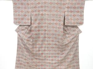 大正ロマン　花菱模様着物